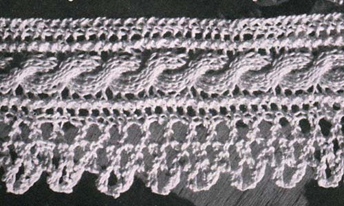 Knit Edging Pattern #8553