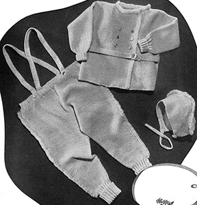 Snow Baby Snowsuit Set Pattern #5054