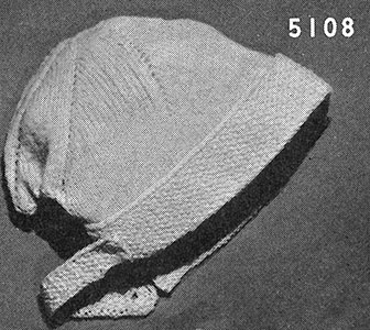 Marjorie Daw Bonnet Pattern #5108