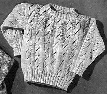 Embroidered Pullover Pattern #5152