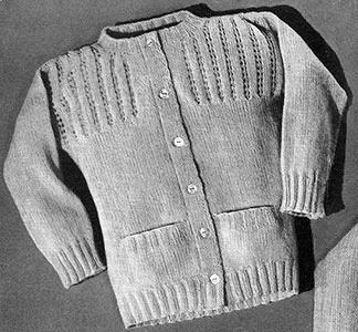 Tailored Cardigan Pattern #5155