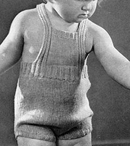 Knitted Sun Suit Pattern #5163