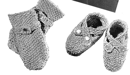 Shoes and Mitts Pattern #5206