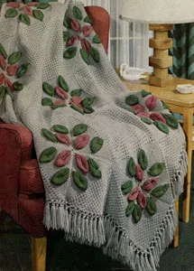 Petal Drops Afghan Pattern