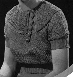 Wave Crest Sweater Pattern #130