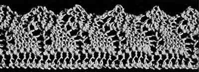 Lily Pads Edging Pattern