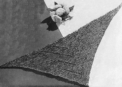 Knitted Triangle Pattern #2213