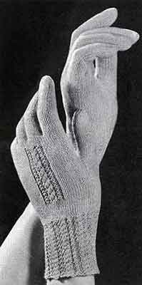 Women's Gloves Pattern