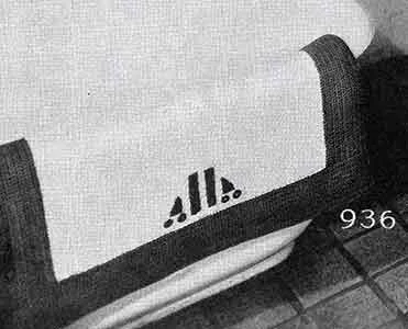 Bath Mat Pattern #936