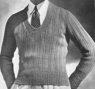 Ascot Pullover Pattern #330