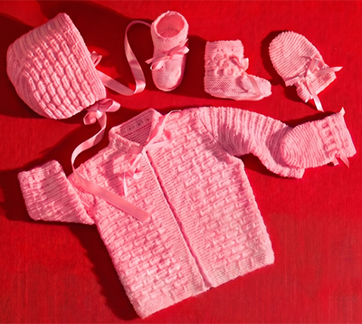 Knitted Set - Block Set Pattern #3005