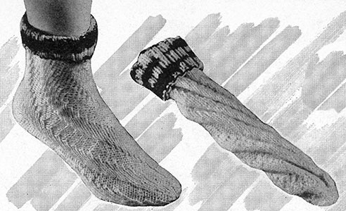Spiral Sock Pattern #1515