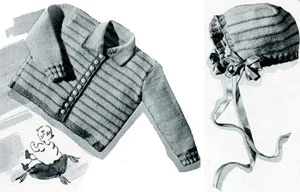Cardigan Set Pattern #1528