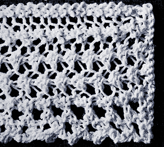 Knitted Edging Pattern #1869