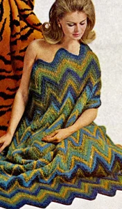 Ripple Afghan Pattern