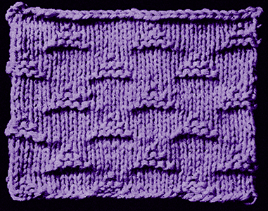 Knit Square Pattern #6 | Knitting Patterns