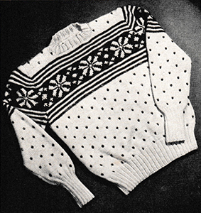 Design for Snow Sweater Pattern