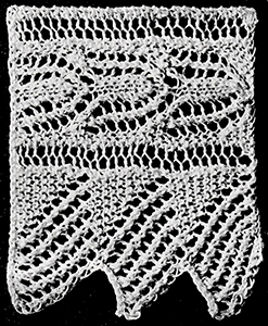 Knitted Edging Pattern #731
