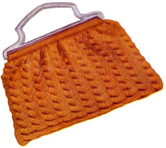 Orange Knitting Bag Pattern