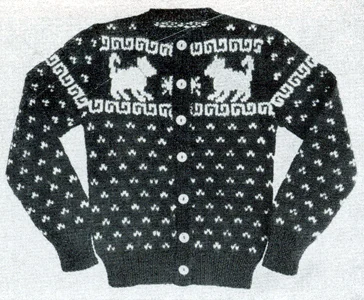 Child's Cardigan Pattern #37 | Size 6