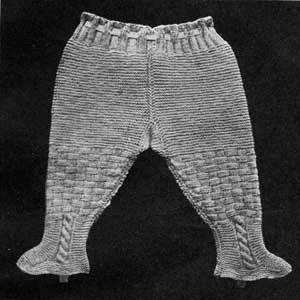 Legging Drawers Pattern