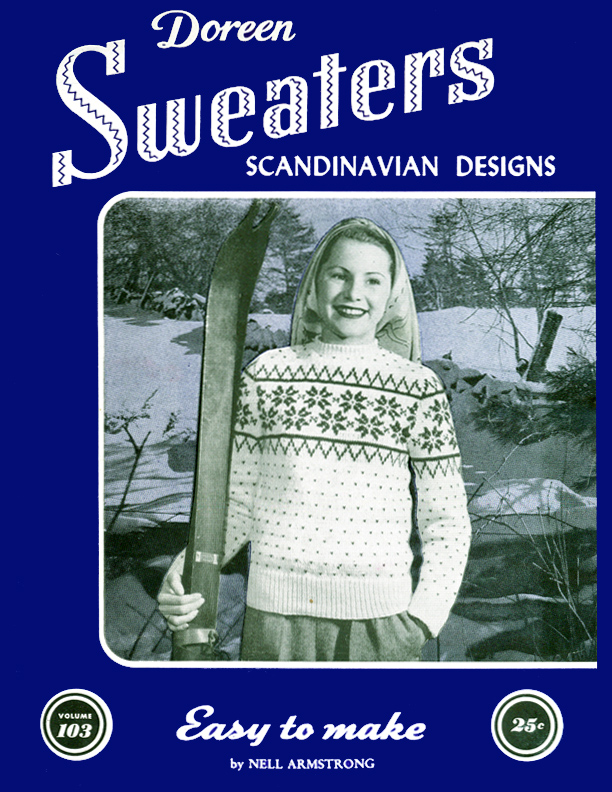 Sweaters Scandinavian Designs | Volume 103 | Doreen Knitting Books
