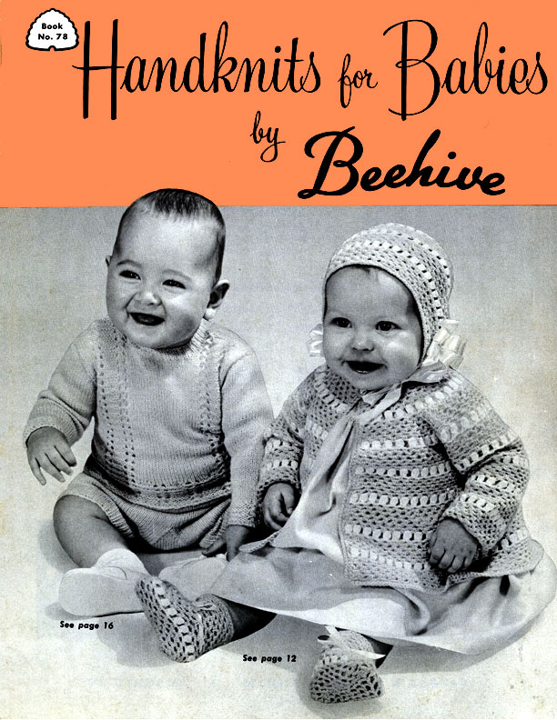 Handknits for Babies by Beehive, Patons Book 78