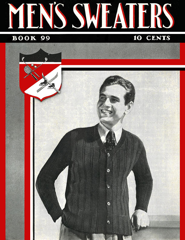 Men's Sweaters | Book No. 99 | The Spool Cotton Company