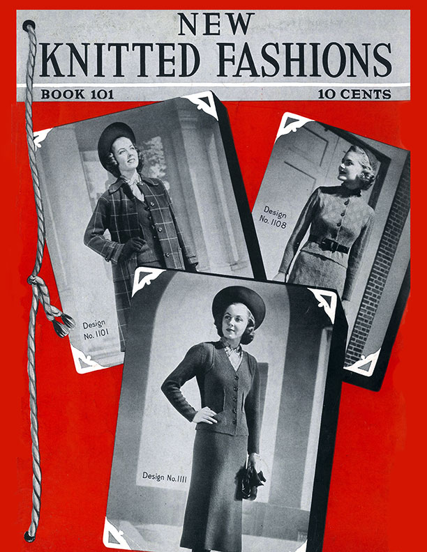 New Knitted Fashions | Book No. 101 | The Spool Cotton Company