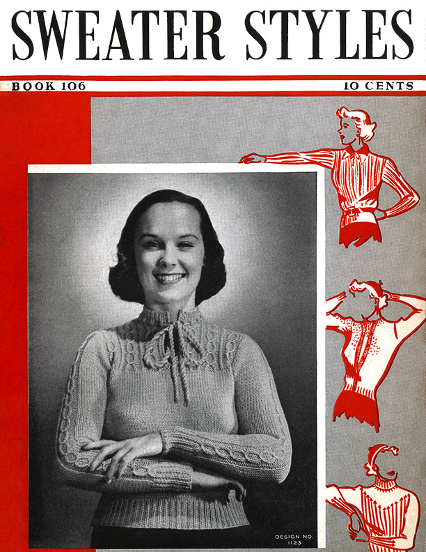 Sweater Styles | Book No. 106 | The Spool Cotton Company