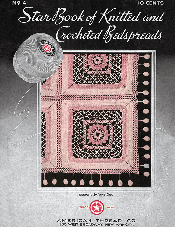 Star Book Of Knitted And Crocheted Bedspreads Book 4 American