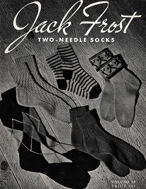 Two-Needle Socks |  Volume 57 | Jack Frost