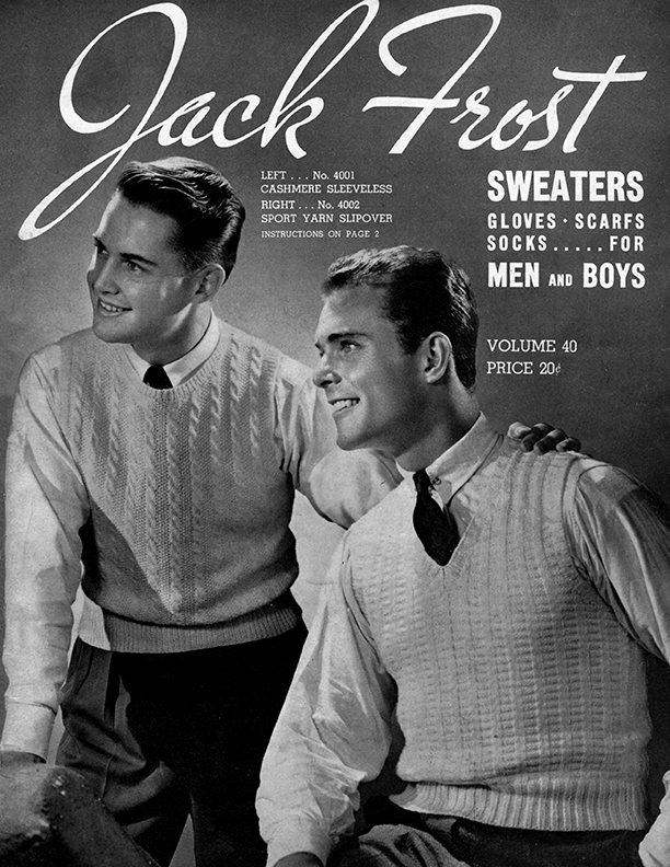 Sweaters for Men and Boys (first edition) | Jack Frost Volume No. 40