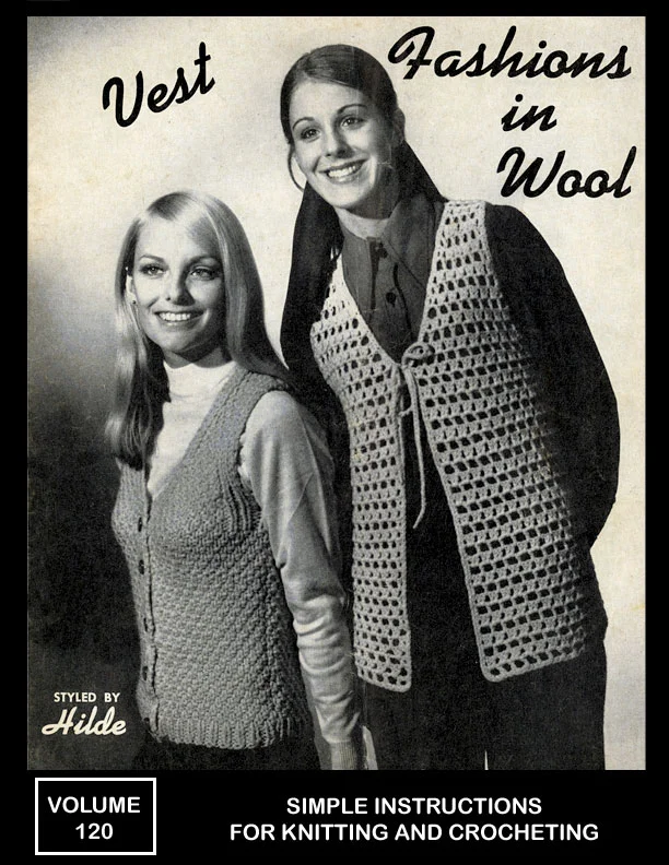 Vests | Fashions in Wool | Styled by Hilde Volume 120