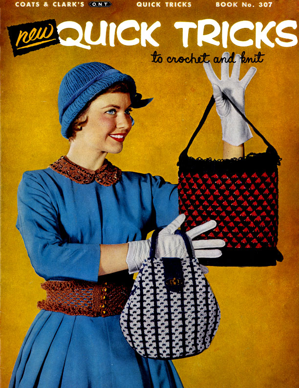 New Quick Tricks to Crochet & Knit | J. & P. Coats - Clark's O.N.T. Book No. 307
