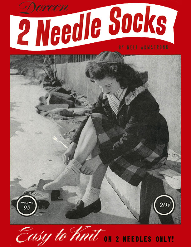 Two Needle Socks | Volume 93 | Doreen Knitting Books