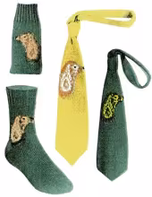Cocker Spaniel Socks and Necktie Pattern #7290