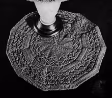 Knitted Doily Pattern #4-66