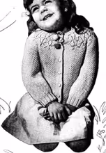 Knitted Smocked Sweater Pattern #5315
