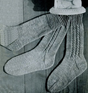 children's knit sock patterns free