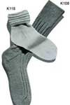 Mens Classic Rib Socks pattern