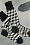 Mens Striped Socks pattern