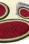 watermelon hot plate mats and napkin holder pattern