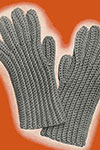 Mens Crochet Gloves pattern