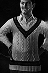Wimbledon Cable Stitch Sport Sweater Pattern