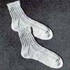 big girls lace rib socks pattern