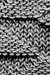reversible diamond stitch pattern