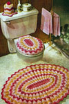 ripple bathroom set pattern