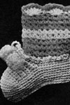 Baby Bootee pattern