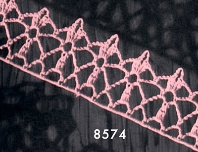Feminine Frills Edging Pattern #8574